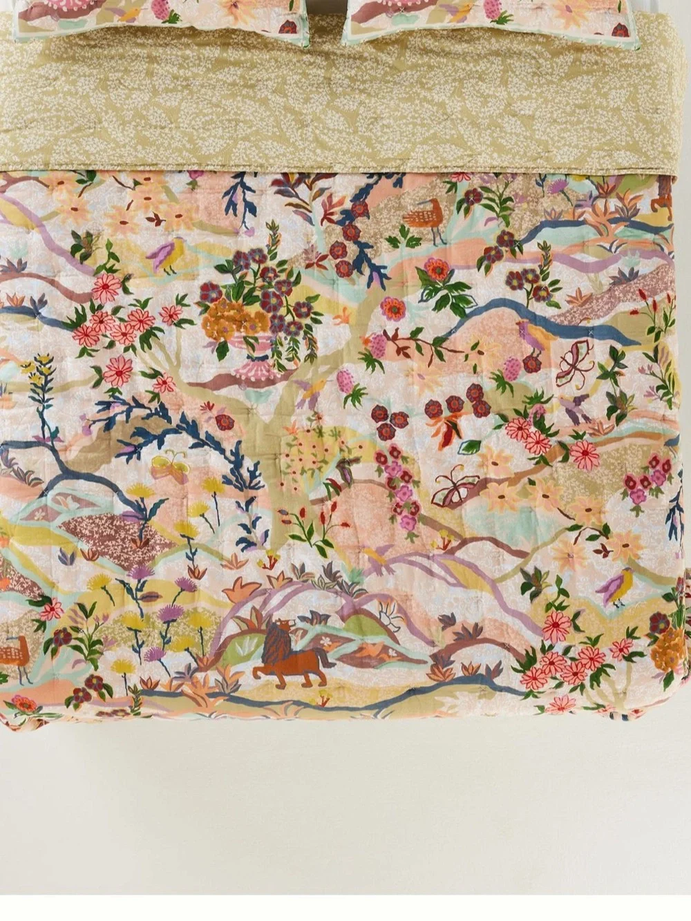 Anthropologie Nora Queen Quilt